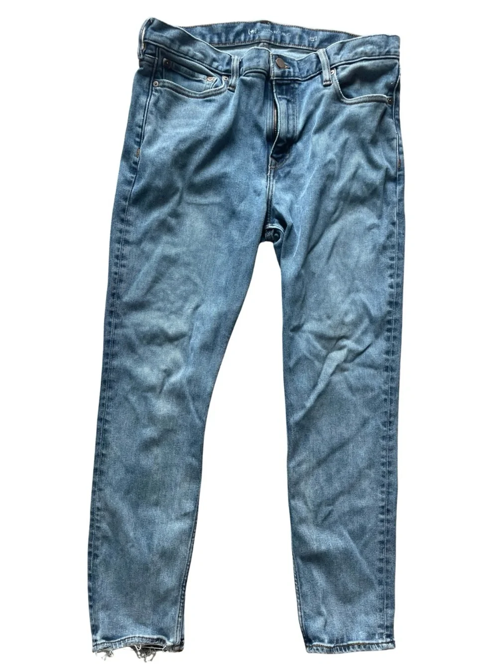 Banana Republic Men's Slim Fit Straight Jeans in Light Blue Denim size 36x32